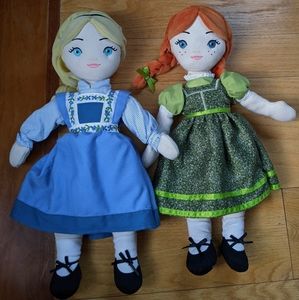 FROZEN Broadway Anna Elsa Plush Dolls